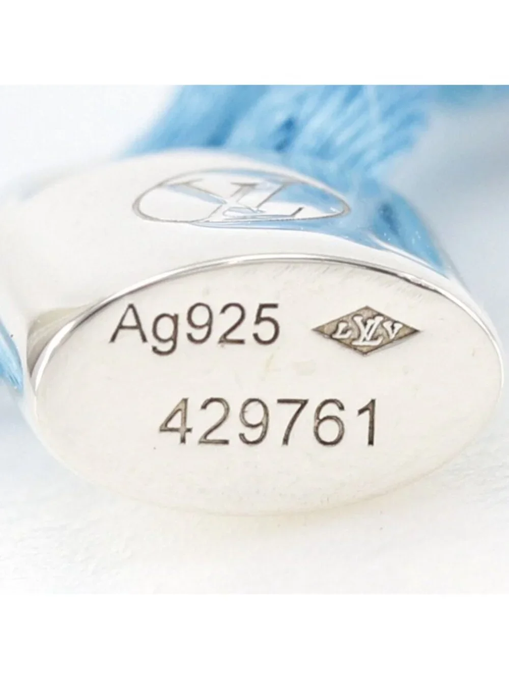 Louis Vuitton Bracelet Lockit Code 925 Sterling Silver